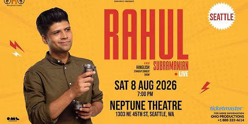 Rahul Subramanian Live
