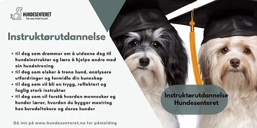 Instrukt\u00f8rutdannelse 2026\/2027 (ledige plasser)