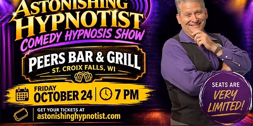 Comedy Hypnosis at Peers Bar and Grill