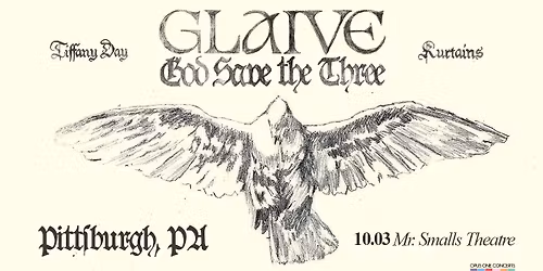 glaive God Save The Three Tour with Tiffany Day and Kurtains