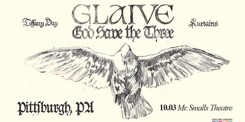 glaive God Save The Three Tour with Tiffany Day and Kurtains