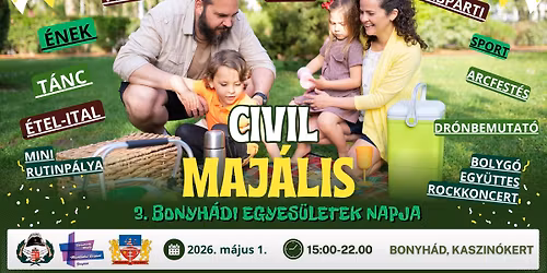 \ud83d\udd17CIVIL MAJ\u00c1LIS -3. BONYH\u00c1DI EGYES\u00dcLETEK NAPJA-
