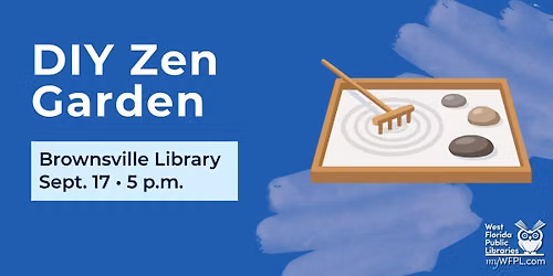 DIY Zen Garden at Brownsville Library
