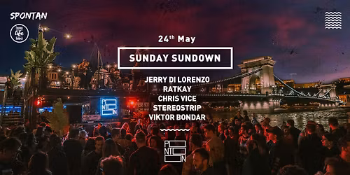 Sunday Sundown by ELB & Spontan ~ Pontoon ~ 24th May ~ Free entry