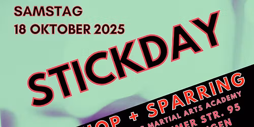 STICKDAY - Workshop + Sparring in der SCMAA