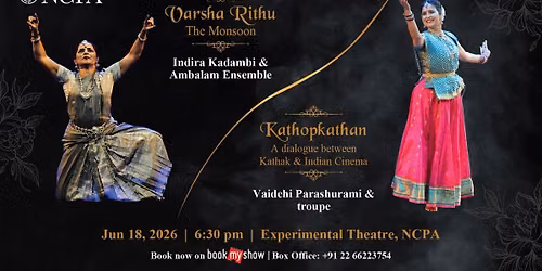 Indira Kadambi & Vaidehi Parshurami@NCPA