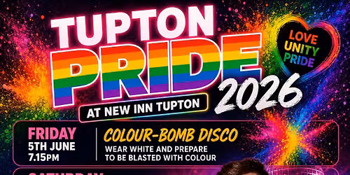 Tupton Pride 2026 - Stevi Ritchie, Donna L\u2019Ass, Georgie Mills, Dave Sings