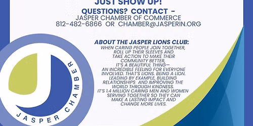 Time Out From Business with the Lions Club