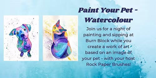 Paint Your Pet - Watercolour