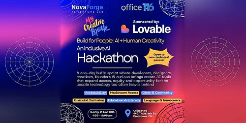 Build for People: AI + Human Creativity - Inclusive AI Hackathon