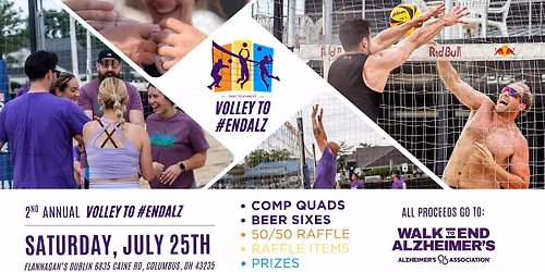 2nd Annual "Volley to #EndAlz" 4s & 6s Sand Volleyball Tournament