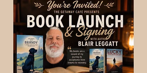 Blair Leggatt Book Launch & Signing
