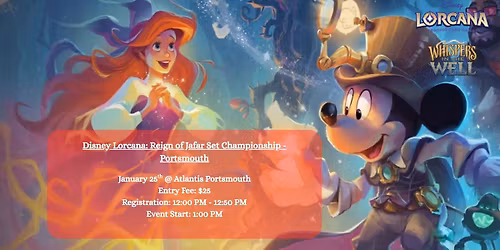 Disney Lorcana: Whispers in the Well Set Championship - Portsmouth
