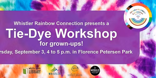Whistler Rainbow Connection Tie-Dye Workshop