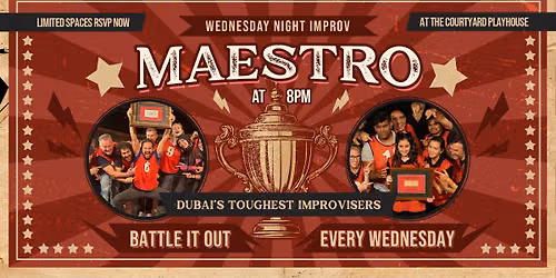 WEDNESDAY NIGHT IMPROV: MAESTRO WED 24 JUN 2026