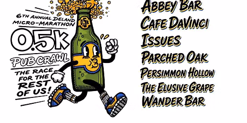 6th Annual DeLand Micro-Marathon 0.5K Pub Crawl