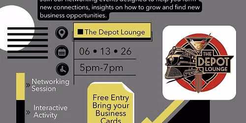 Networking Social @ The Depot Lounge 