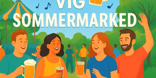 Vig sommermarked. 
