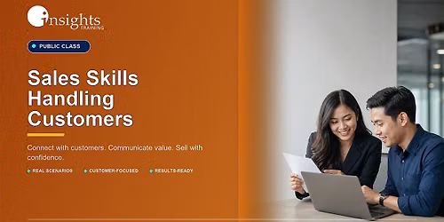 Sales Skills Training: Handling Customers for Sales
