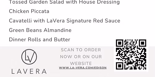 Dine to Donate with LaVera Catering