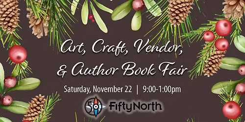 ART, CRAFT, VENDOR & AUTHOR BOOK FAIR