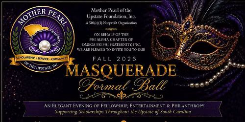 Phi Alpha Chapter of Omega Psi Phi Fraternity, Inc, Masquerade Ball