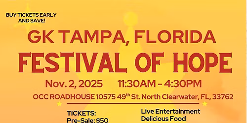 Festival of Hope by GK Tampa Bay