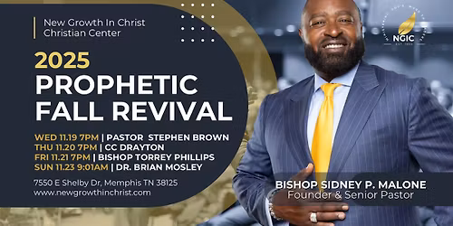 2025 Prophetic Fall Revival
