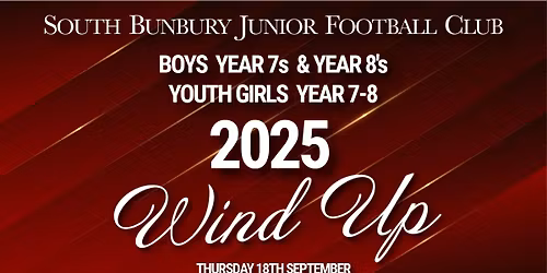 Boys Year 7\u2019s ,8\u2019s & Youth Girls 7\/8\u2019s Wind Up
