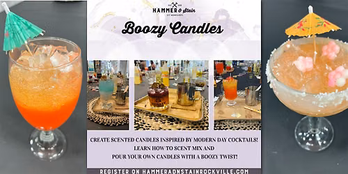 Boozy Candle Workshop