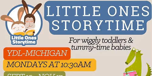 Little Ones Storytime (Ages 0-5)