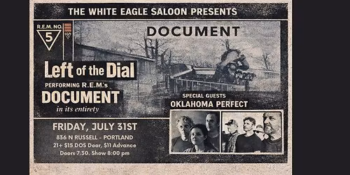 Left of the Dial performs REM's Document