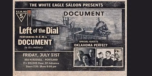 Left of the Dial performs REM's Document