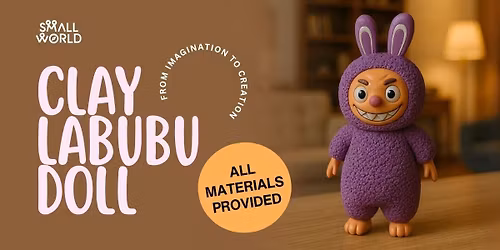 Clay Labubu Doll
