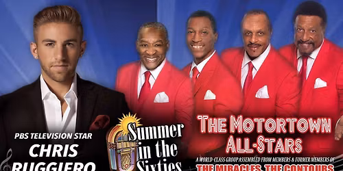 Summer in the Sixties - Chris Ruggiero and Motortown at South Point Hotel and Casino - Show Room