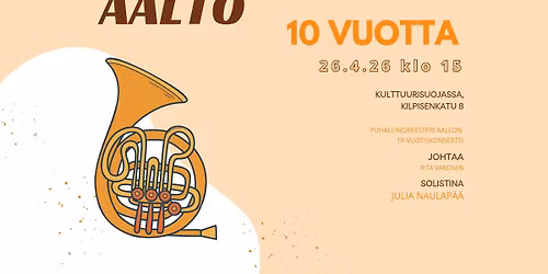 Aalto 10 vuotta konsertti