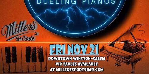 Dueling Pianos Live at Miller's on Trade (Winston-Salem)