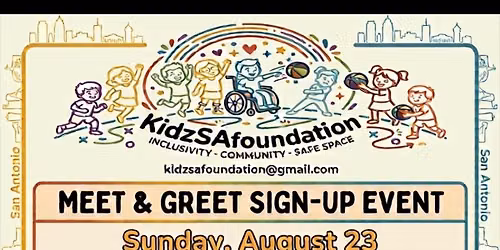 kidzSAfoundation Meet & Greet Sign Up Event