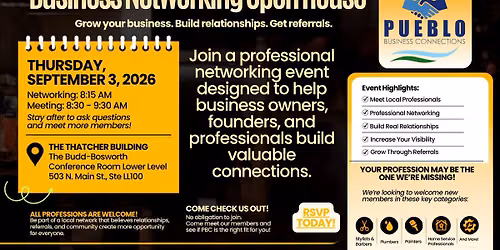 PBC Networking Open House