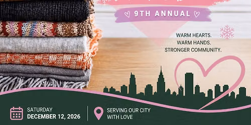 9th Annual \u201cGrace The City\u201d Blanket Drive