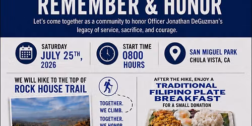 JD Memorial Hike - 10 Year Memorial Anniversary