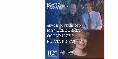 Manuel Zurria\/Oscar Pizzo\/Fulvia Ricevuto: Arvo is 90 years old!