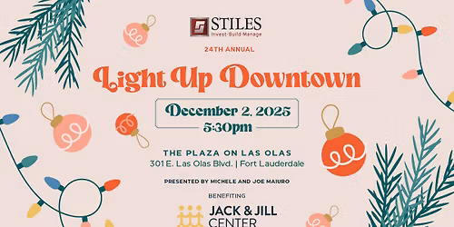 24th Annual Light Up Downtown