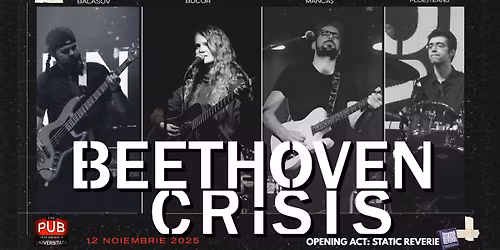 BEETHOVEN CRISIS - concert la The PUB Universitatii
