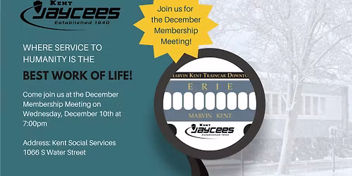 December Monthly Meeting