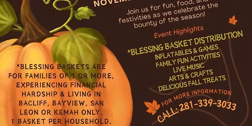 Harvest Festival & Blessing Basket Distribution