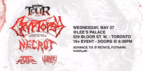 THE DECIBEL MAGAZINE TOUR 2026