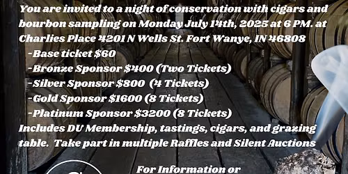 6th Annual Bourbon and Cigar night