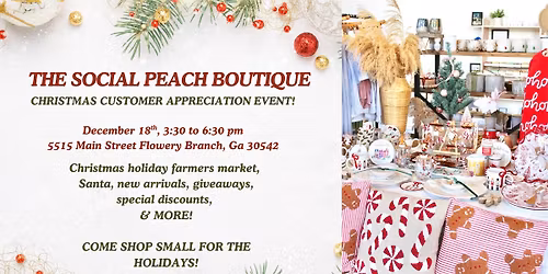 Holiday Customer Appreciation event!