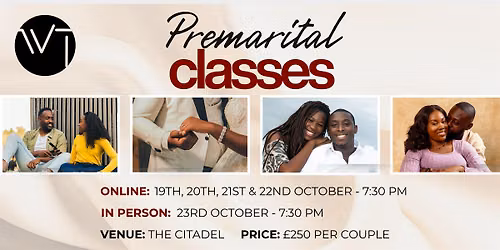 Pre Marital Course Oct 2026